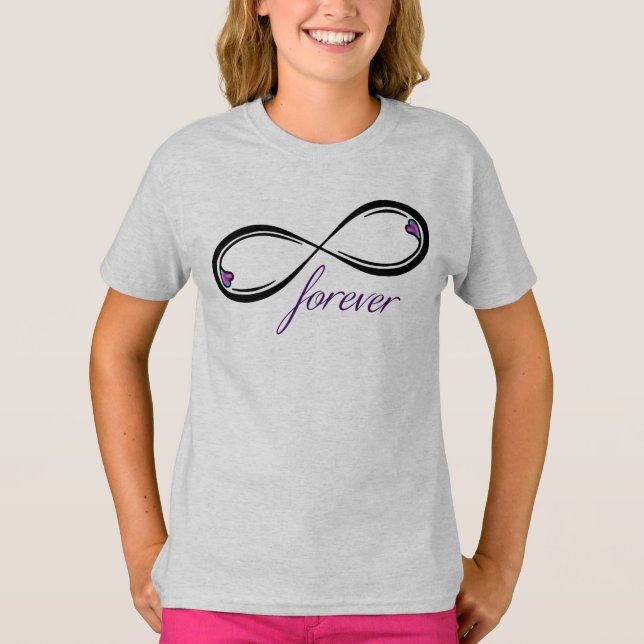 Ofinity Heart Forever T Shirt (Framsida)