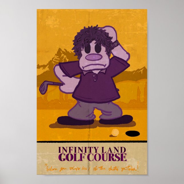Ofinity Land Golf Course Poster (Framsidan)