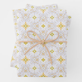 Ofinity Star White Cloud Set of Wrapping Papper