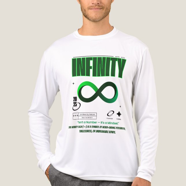 Ofinity Symbol Motivational Mindset Tee (Framsida)