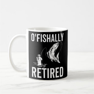 O'Fishally Reless Funny Fishing Reless Kaffemugg