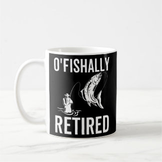O'Fishally Reless Funny Fishing Reless Kaffemugg