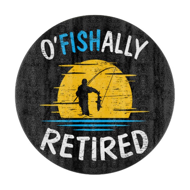 Ofishially Pensionerad Plan Fiskande Fiskare (Framsidan)