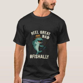 Ofiskally Best Far's Day Gift for Fisherman Pappa T Shirt