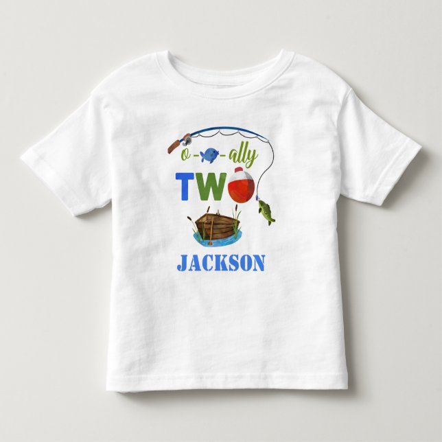 Ofiskally TWO baby T-shirt O-fish-ally TWO-pojke (Framsida)
