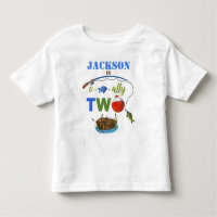 Ofiskally TWO baby T-shirt O-fish-ally TWO-pojke