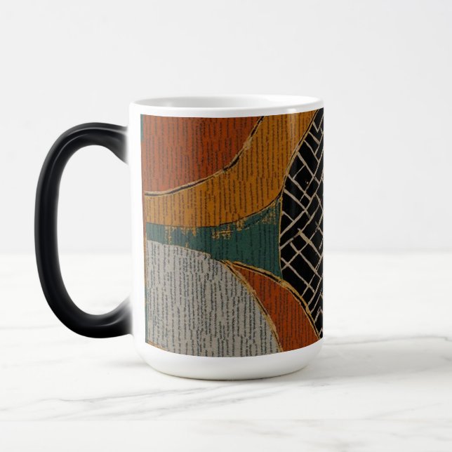 Ofistikerad ö i västra Afrika Magisk Mugg (Vänster)