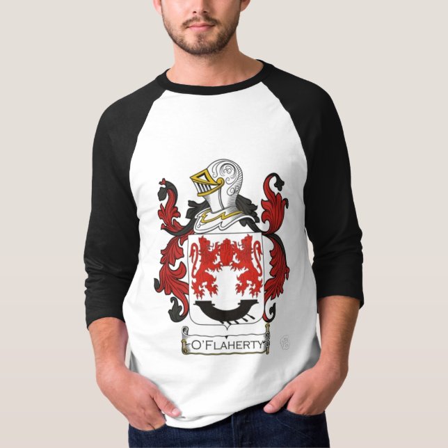 O'Flahertys stor Crest4 T Shirt (Framsida)