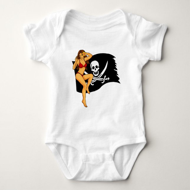 Öflicka Tee Shirt (Framsida)