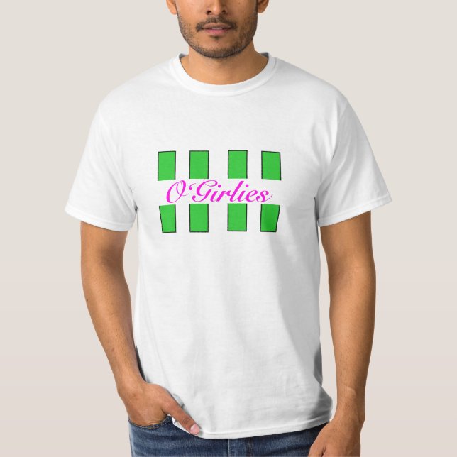 O'Flickaktigt Manar's T-shirt (Framsida)