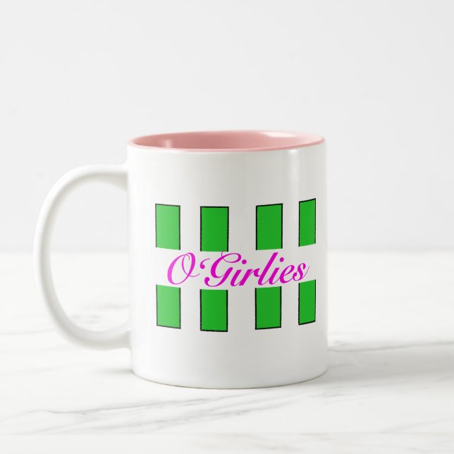 O'Flickaktigt Rosa Mugg (Vänster)