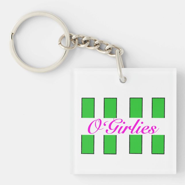 O'Flickaktigts Acrylic Keychain (Framsidan)