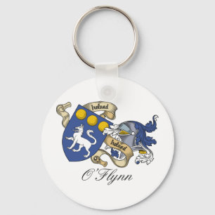 O'Flynn familjvapensköld Nyckelring