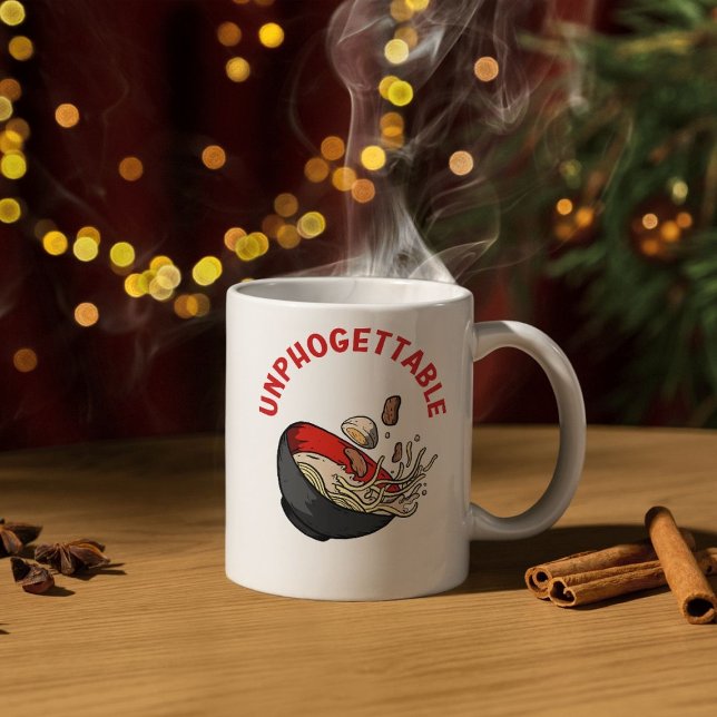 Ofogbar - Lustig Pho Noodle Soppa Kaffemugg (Skapare uppladdad)