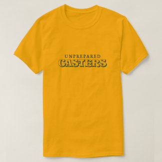 Oförberedd Casters-Logotyp Tee - en Färg-Mörk