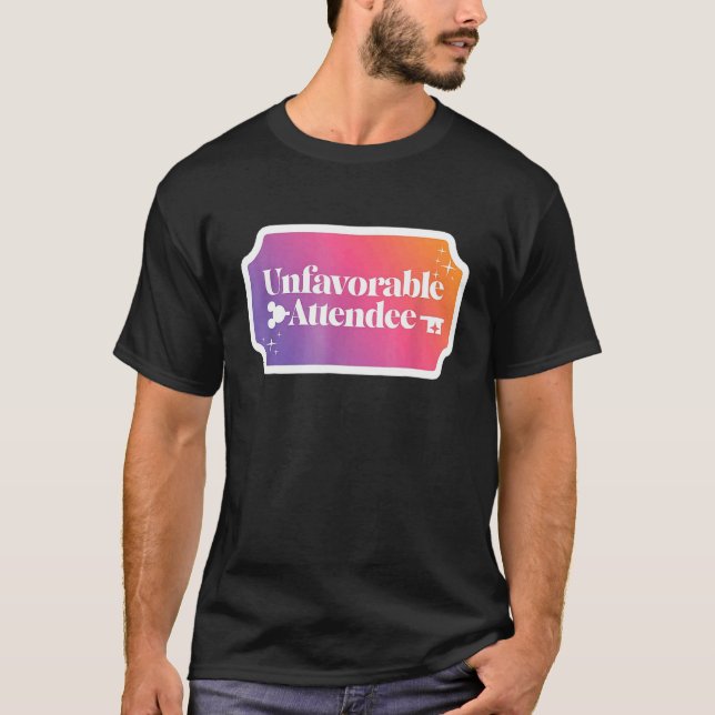Ofördelaktig deltagare 1 t shirt (Framsida)