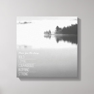 Oförfalskad förbindlig #1 (12x12) canvastryck