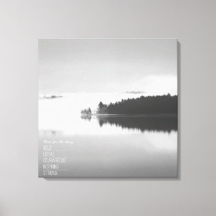 Oförfalskad förbindlig #1 (24x24) canvastryck