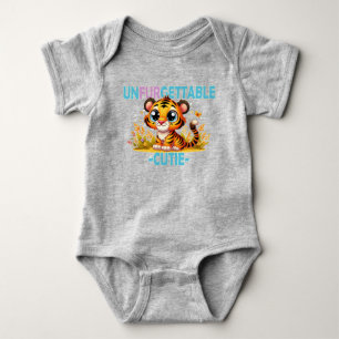 Oförgätlig söt rolig pun. Baby Tiger -tecknad film T Shirt