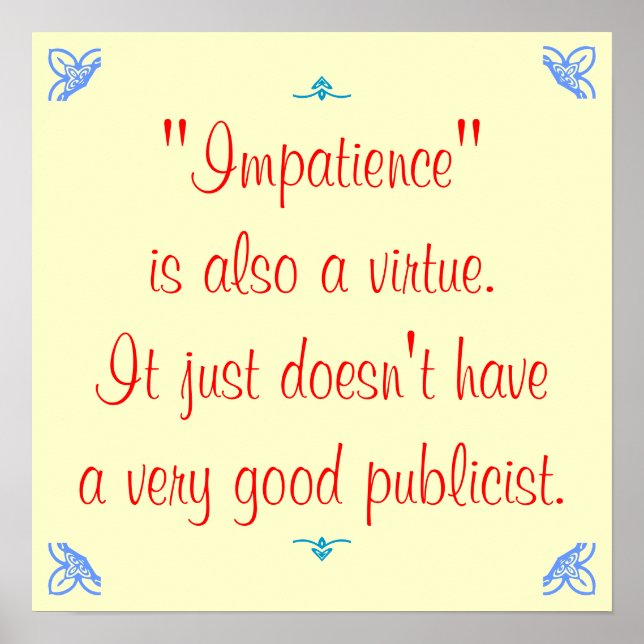 Oförmåga är också en dygd.. poster (Framsidan)