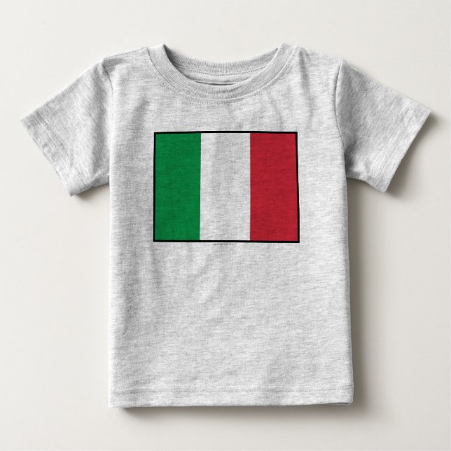 Oformaterad Flagga för italien Tröja (Framsida)