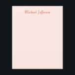 Oformaterad handskriftsskript Namn Elegant Flygblad<br><div class="desc">Välj mellan olika typer och storlekar. Trendiget Retro Stil-mall för alla behov.</div>