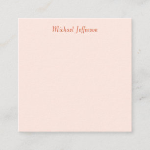 Oformaterad handskriftsskript Namn Elegant Tilläggskort