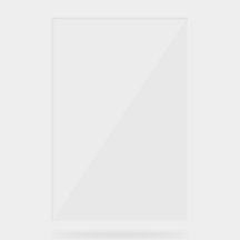 Oformaterad tom, transparent 20-tums x 30-tums Brö