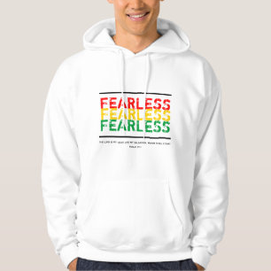 OFÖRSKRÄCKLIG Skrift Kristen Bibel PSALM 27 Hoodie