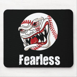 Oförskräckt baseball musmatta