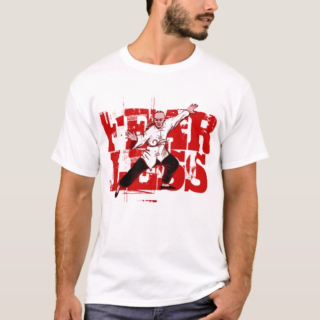 Oförskräckt (med förse med text), tee (Framsida)