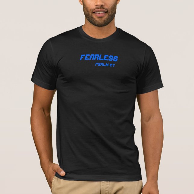 Oförskräckt Psalm 27 Tee (Framsida)