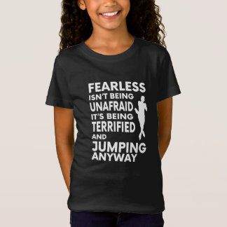 Oförskräckt skjorta för konståkninglångärmad T Shirt