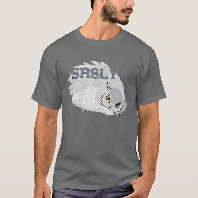 oförskräckt? Uggla T-shirt (Framsida)
