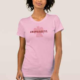 Oforsonlig, inte ledsen Ängel T-shirt Rosa