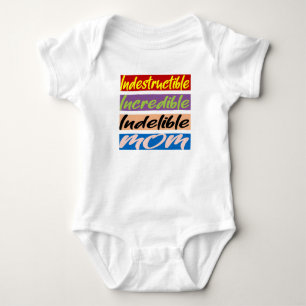 Oförstörbar, otrolig, outplånlig Mamma T Shirt
