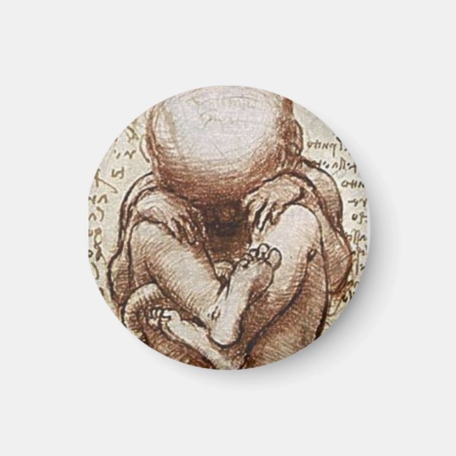 Ofött barn magnet (Framsidan)