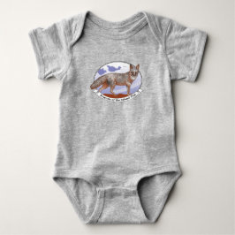 Öfox Logotyp Grått Baby Bodykoston One-Biet T Shirt