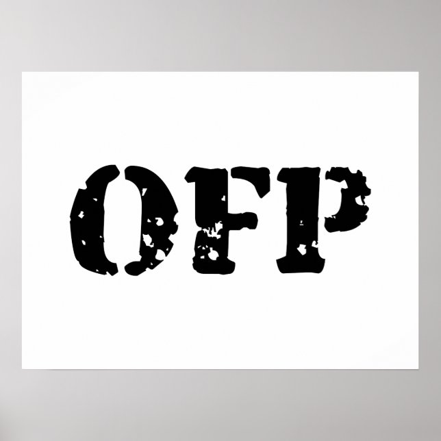 OFP POSTER (Framsidan)