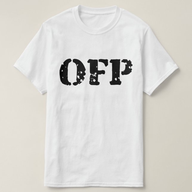 OFP T SHIRT (Design framsida)