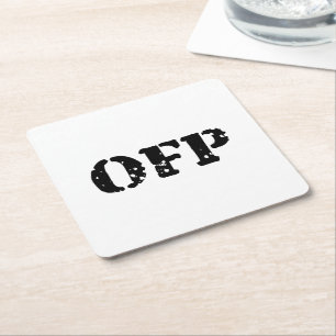 OFP UNDERLÄGG PAPPER KVADRAT