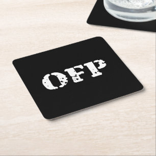 OFP UNDERLÄGG PAPPER KVADRAT