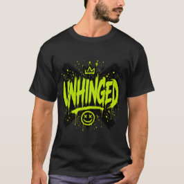 Ofrälst neon grön cyberpunk-gatustil t shirt
