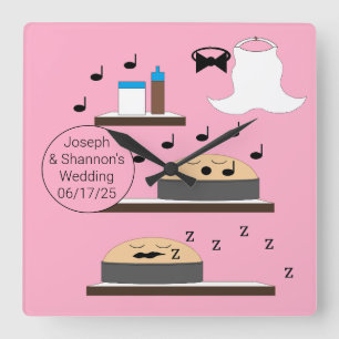 Ofrostade sjöar i Bröllop: Fyrkantig Klocka