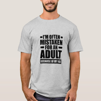 Ofta misstag för vuxen - T-shirt