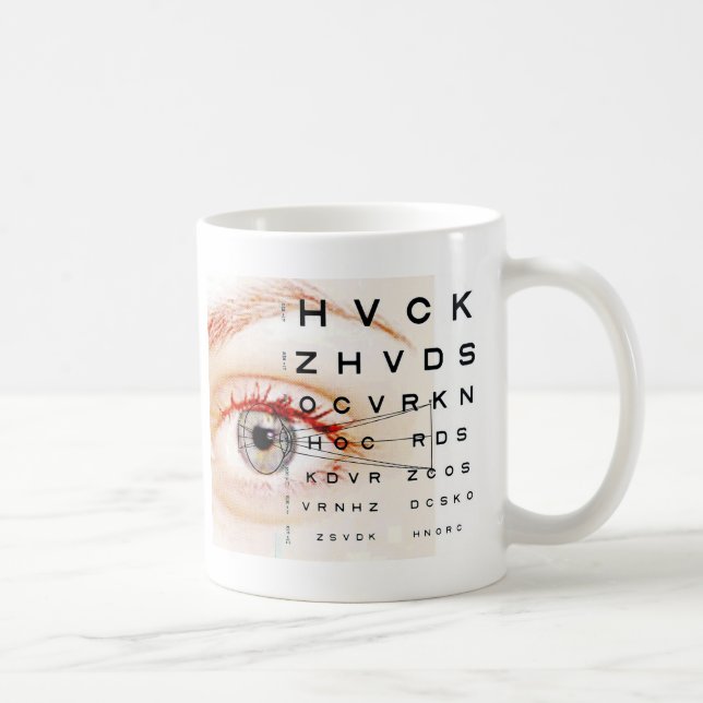 oftalmologi kaffemugg (Höger)