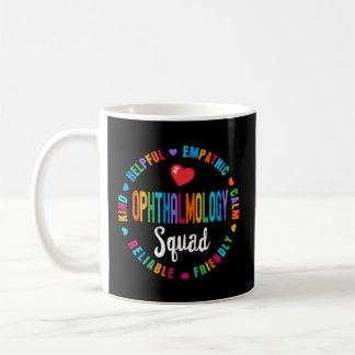 Oftalmologi Squad Nurse Team Registerad sjuksköter Kaffemugg