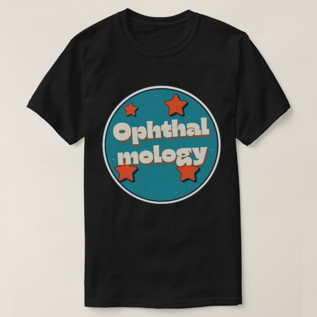 Oftalmologi T Shirt (Design framsida)