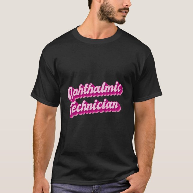 Oftalmologi T Shirt (Framsida)