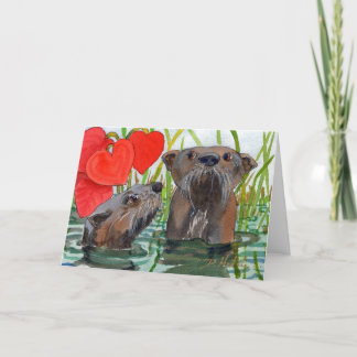 Ofters. Ett jubileumskort för bättre älskare. Kort